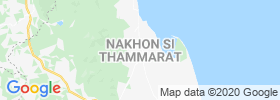 Nakhon Si Thammarat map